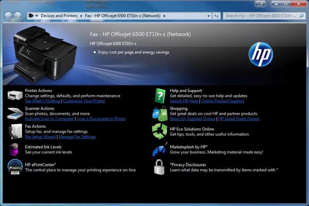mac full feature driver for hp 6500